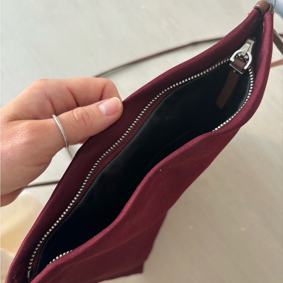 The Row Burgundy Silk Medicine Pouch - Picture 6 of 11